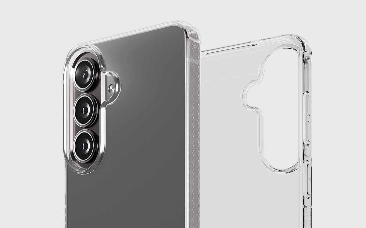 Wzmocnione krawędzie etui chronią telefon, amortyzując wstrząsy i uderzenia przy upadkach.