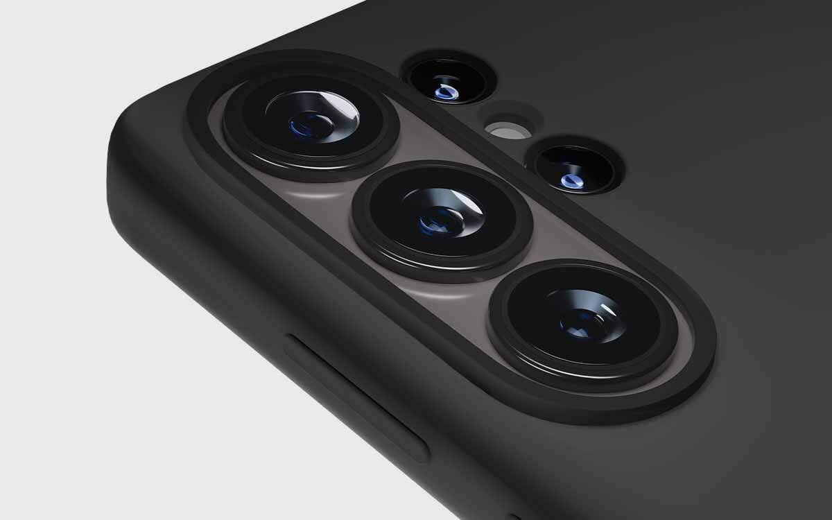 Podwyższony rant ICON MAG chroni aparat Samsung S26 Ultra przed uszkodzeniami.