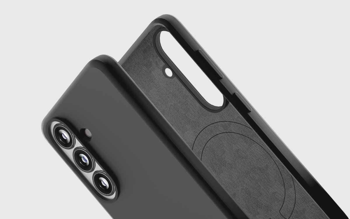 Mikrofibra wewnątrz ICON MAG chroni Samsung S26 przed zarysowaniami.