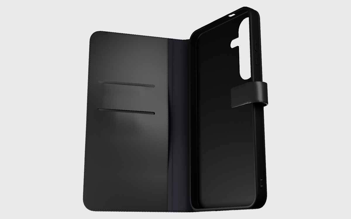 Opakowanie zawiera etui Wallet Stand do Samsung S26+.