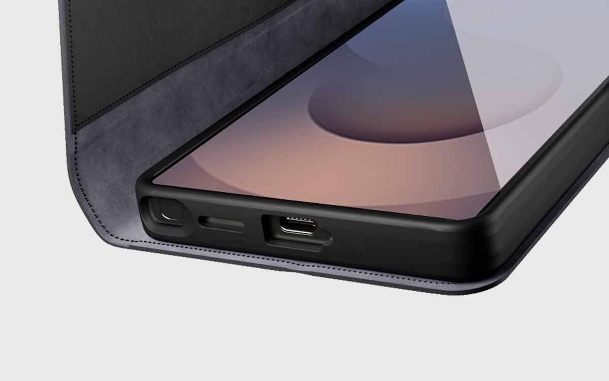 Etui Wallet Stand zapewnia ochronę i styl dla Samsung S26 Ultra.