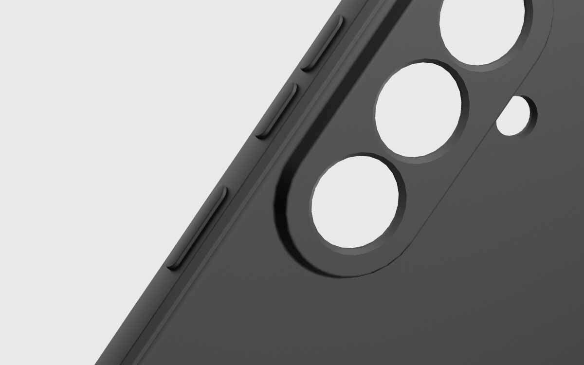 Etui Instinct zabezpieczające przyciski telefonu bez utraty funkcjonalności.