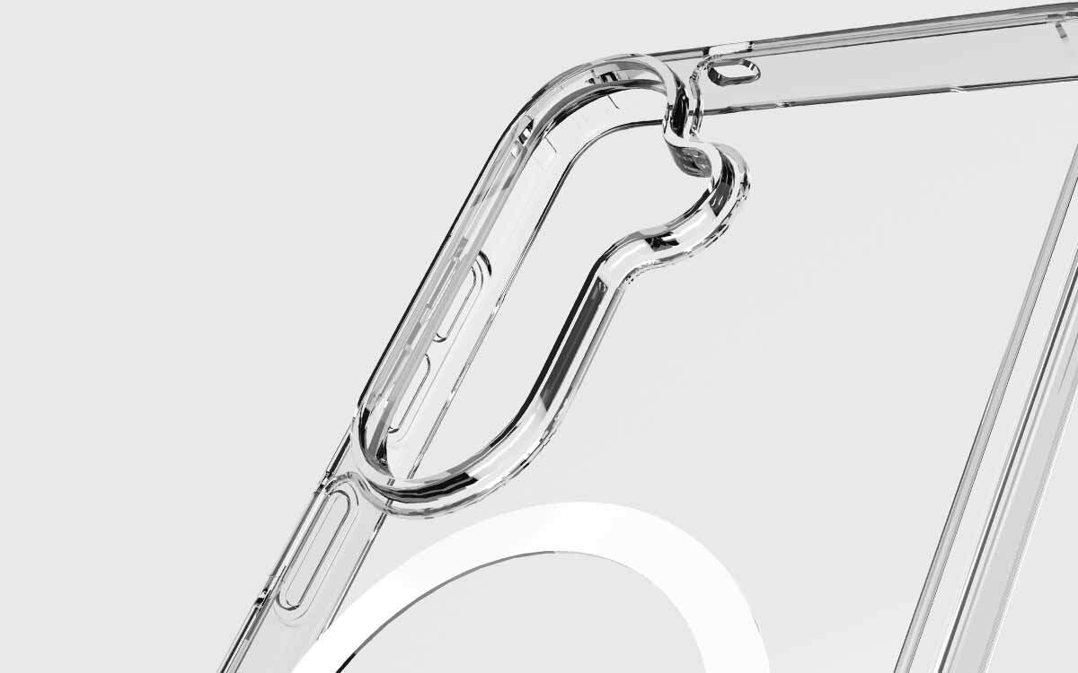 Przezroczyste etui chroni Samsung S26+ przed codziennymi uderzeniami i zarysowaniami.