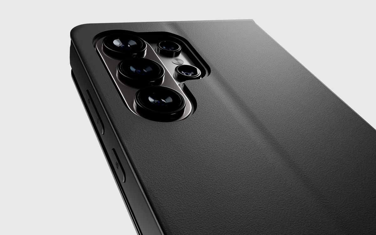 Portfelowe etui Smooth Wallet o miękkiej powierzchni dla eleganckiego wyglądu.