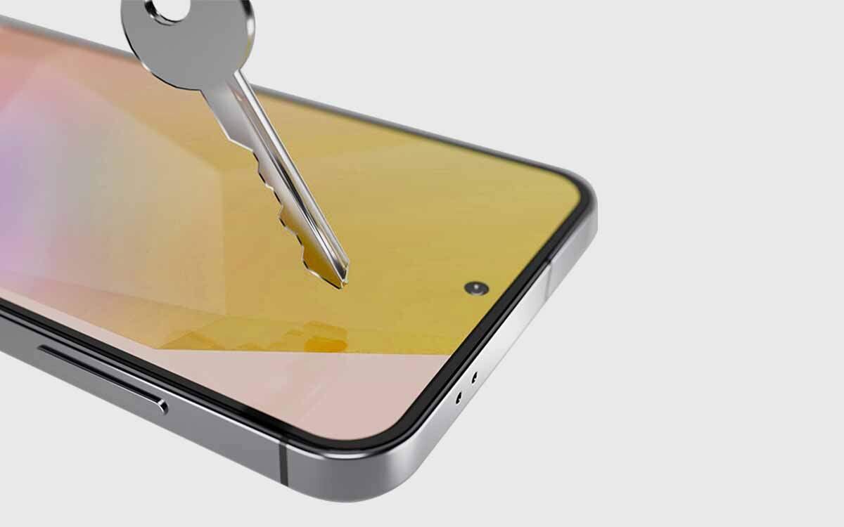 Frame Full Glue wzmacnia ekran Samsung Galaxy S26+, chroniąc go przed uszkodzeniami.