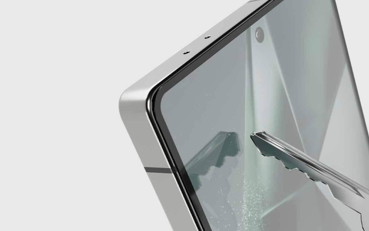 Frame Full Glue wzmacnia ekran Samsung Galaxy S26 Ultra, chroniąc go przed uszkodzeniami.