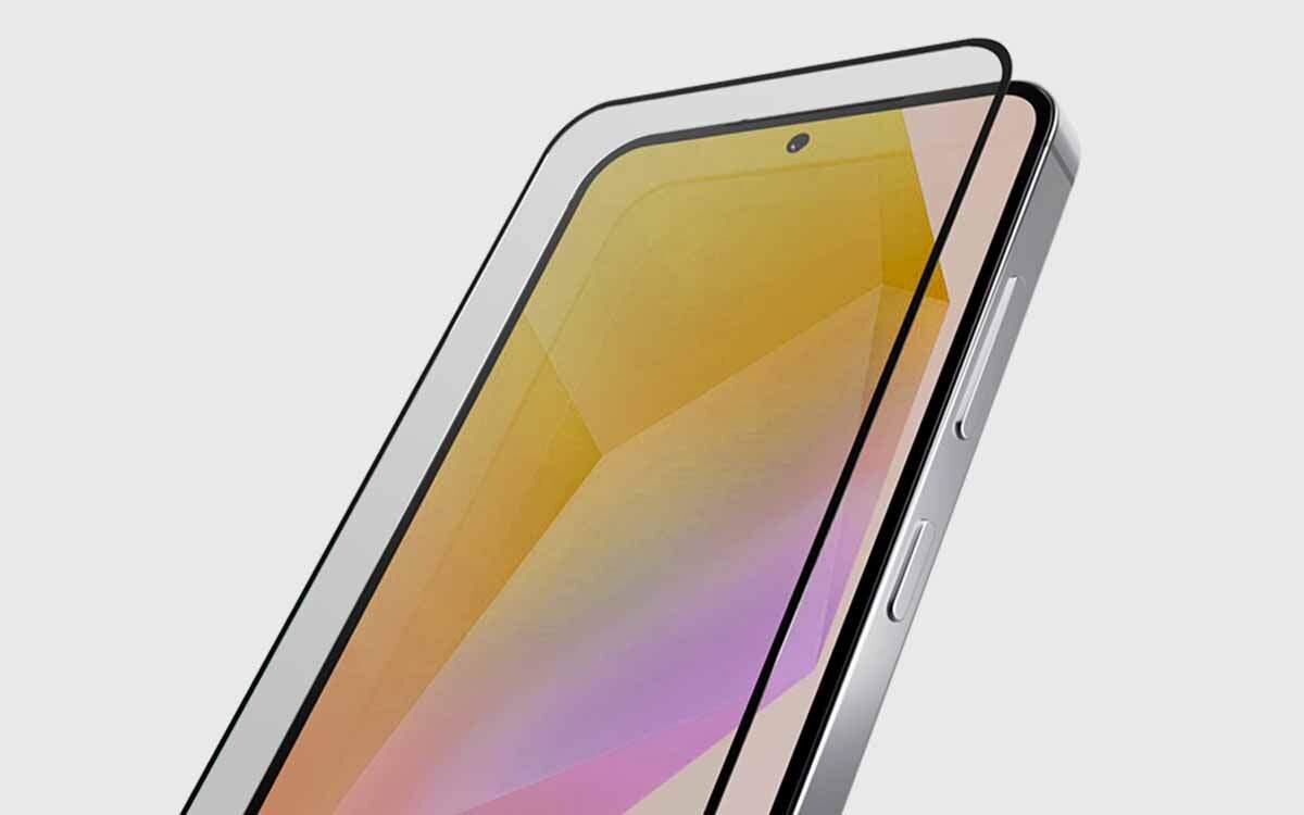 Szkło hartowane Frame Full Glue chroni ekran Samsung Galaxy S26 przed zarysowaniami i zabrudzeniami.