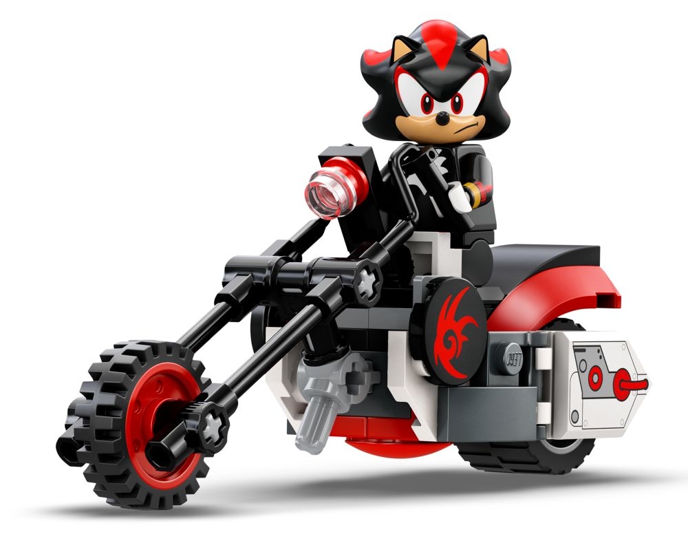LEGO 76995 Sonic the Hedgehog Shadow the Hedgehog — ucieczka klocki elementy zabawa łączenie figurki akcesoria figurka zestaw