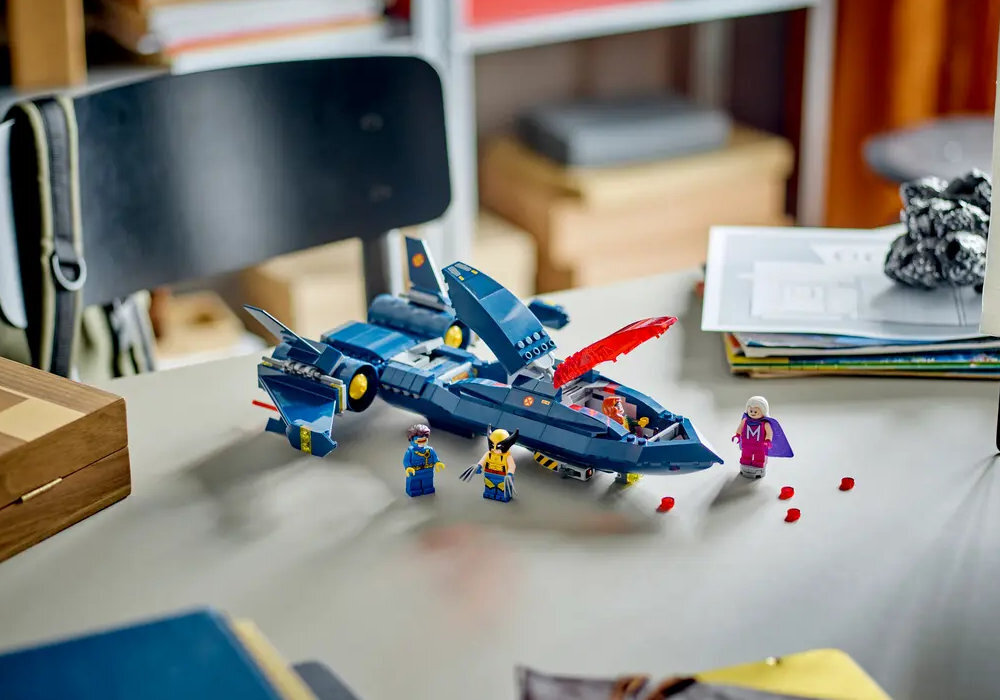LEGO 76281 Marvel Odrzutowiec X-Menów zabawa edukacja rozwój wyposażenie kreatywność
