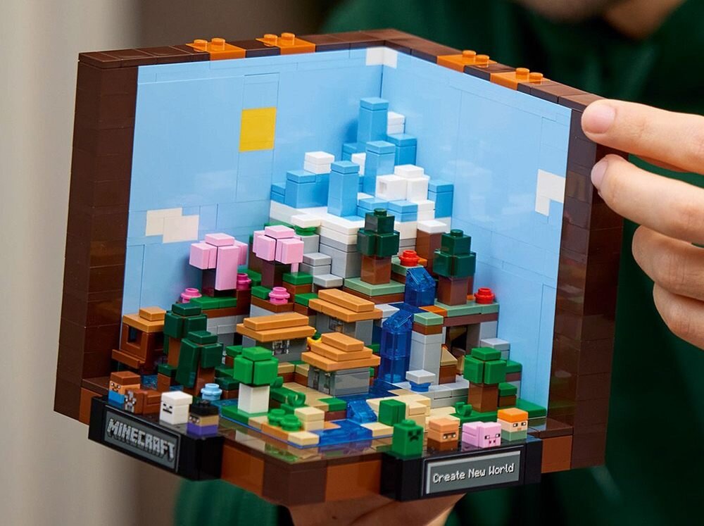 LEGO 21265 Minecraft Stół warsztatowy gra