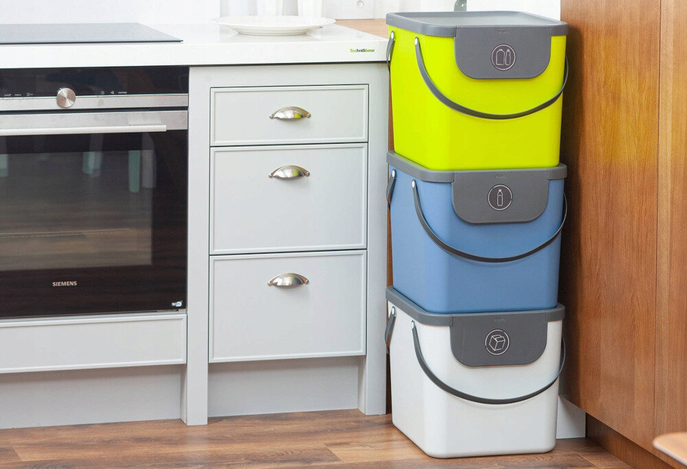 Kosz na śmieci ROTHO Albula 40 L pojemnik kosz tworzywo pokrywa