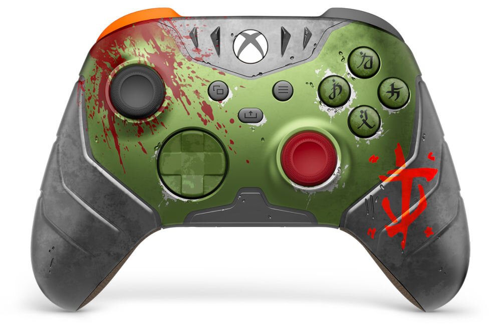 Kontroler MICROSOFT bezprzewodowy Xbox Ms Doom: The Dark Ages Edycja Limitowana przycisk udostępniania zrzuty ekranu nagrania