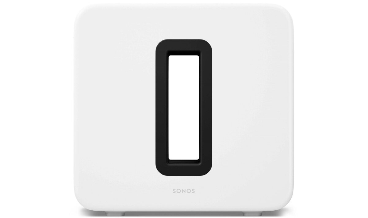 Subwoofer SONOS Sub 4 - Dobry wybór dla planety, subwoofer stojący frontem