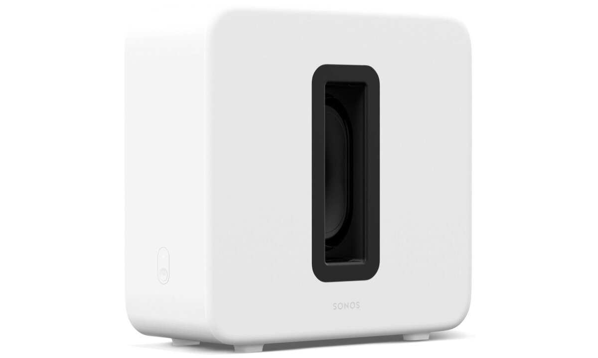 Subwoofer SONOS Sub 4 - Dźwięk bez zbędnych drgań, subwoofer od skosu
