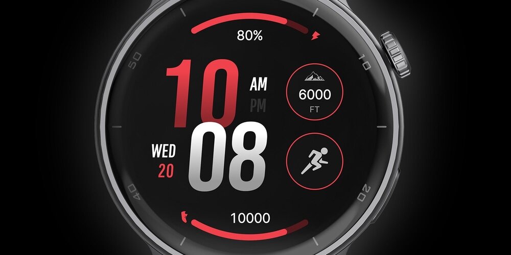 Smartwatch STELIO Activ  AI ekran AMOLED o przekątnej 1,43 cala i rozdzielczości 466×466 pikseli Corning Gorilla Glass Aluminiowa koperta  30 gramów