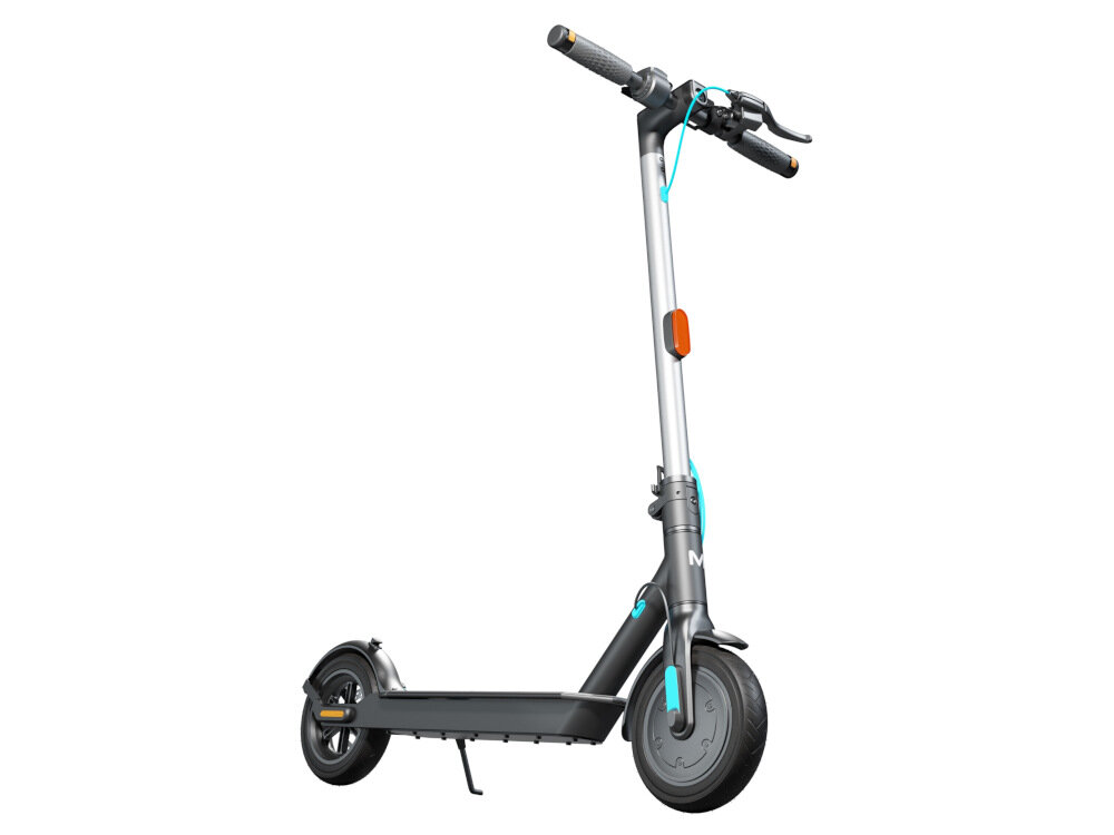 Hulajnoga elektryczna MOTUS Scooty 10 Lite Turkusowy przyjazna dla srodowiska nie pozostawia sladu weglowego system KERS odzyskiwanie energii kinetycznej