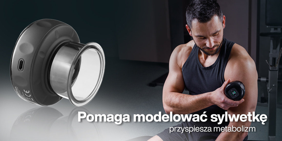 Masażer ręczny Gun MEDIVON Cushy Zdrowie  regeneracja szeroki wachlarz korzyści regeneracja mięśni redukcja bólu metabolizm łatwo przechowywać