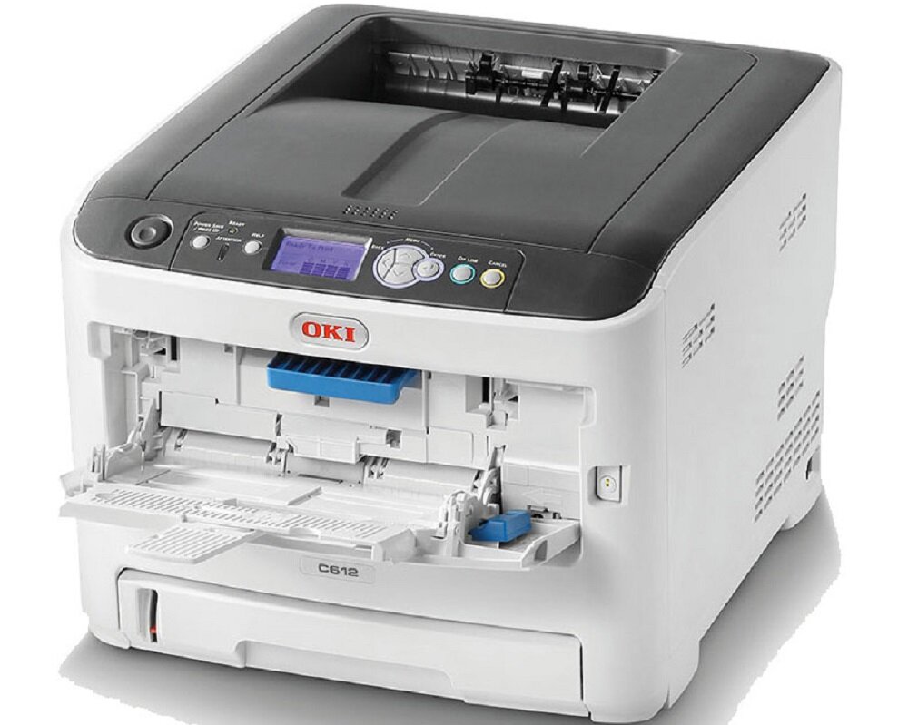 Drukarka OKI C612n - wybor nosnikow