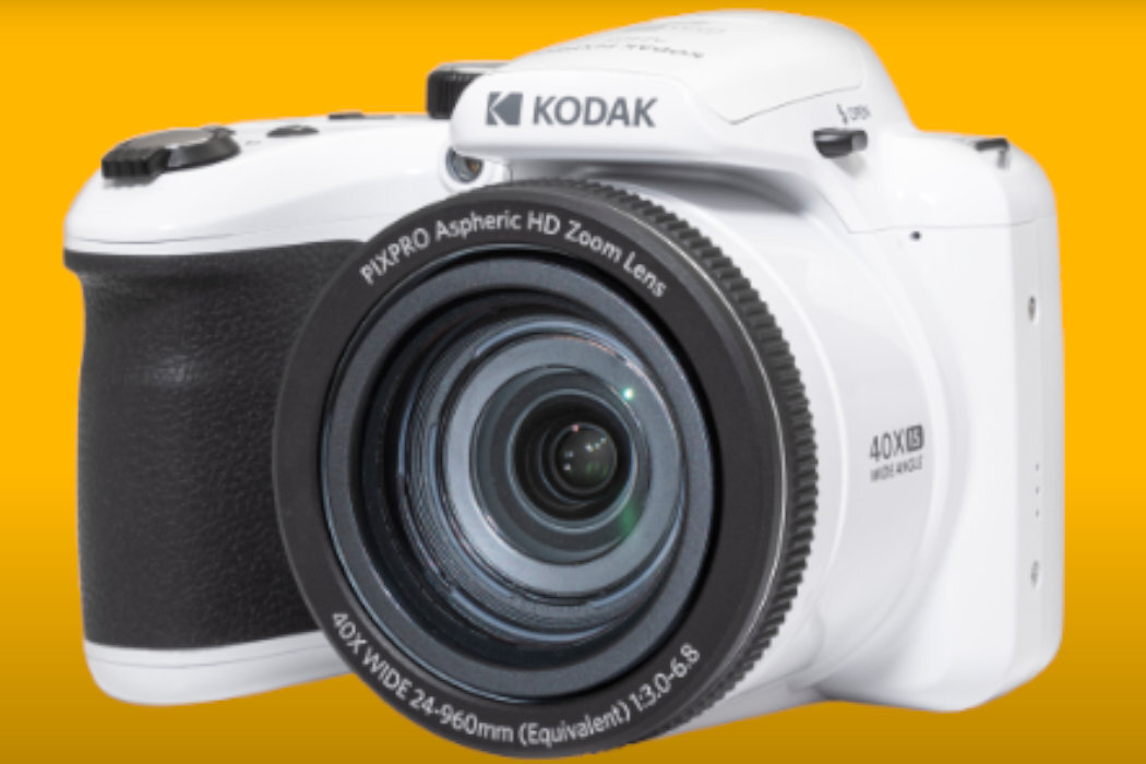 Aparat KODAK PixPro AZ405WH rozdzielczość bateria stabilizacja zoom af przysłona obiektyw makro ogniskowa 