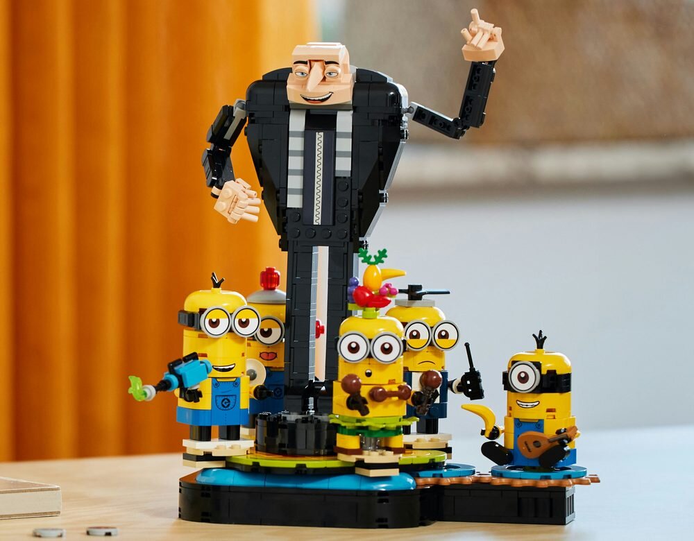 LEGO 75582 Despicable Me i Minions Gru i minionki z klocków    opis