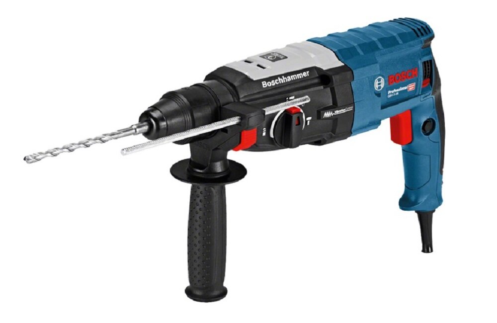 Młot udarowy BOSCH GBH 2 28 Idealny sprzęt przeznaczony do remontów Imponująca moc i optymalna kontrola obrotowy szczotkotrzymacz płynna praca