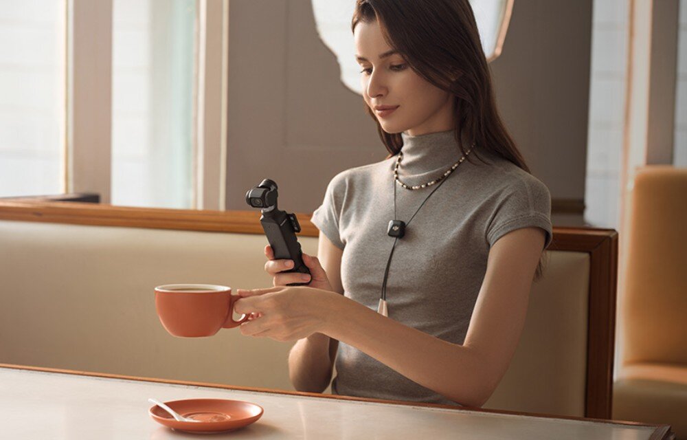 Nadajnik DJI Mic Mini Czarny kompatybilność podłączenie OsmoAudio