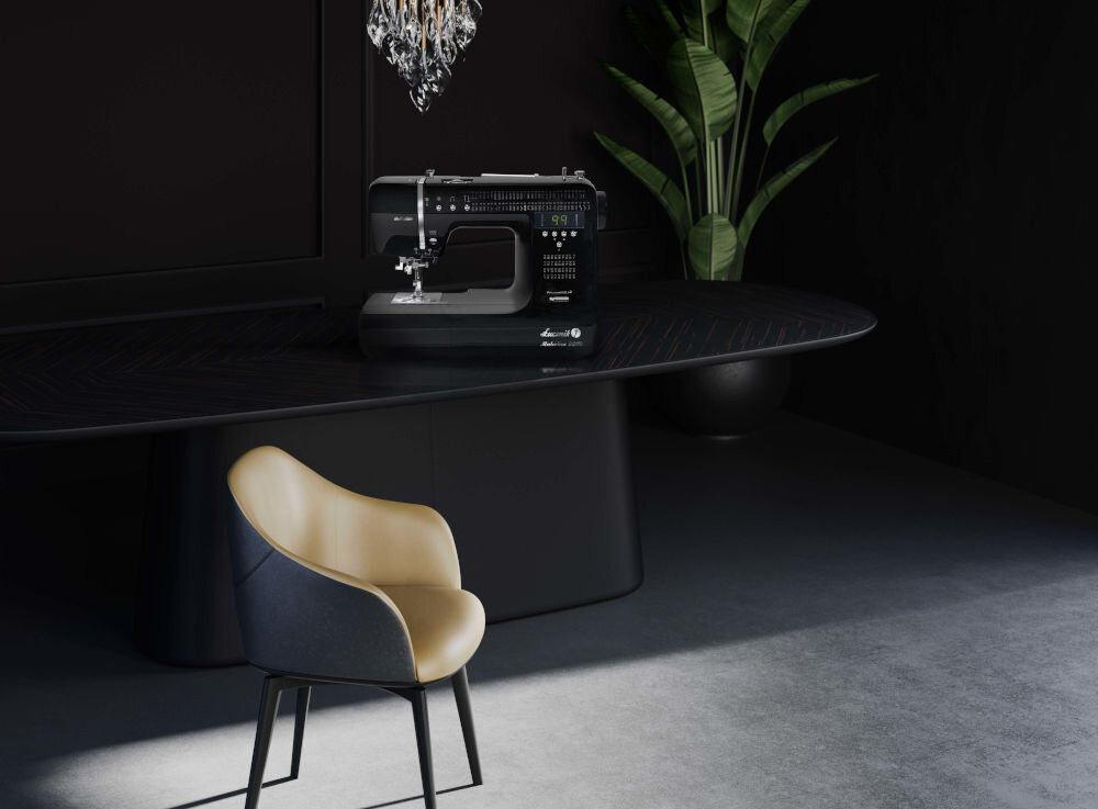 Maszyna do szycia ŁUCZNIK Malwina 2070 Czarny pasja do szycia 