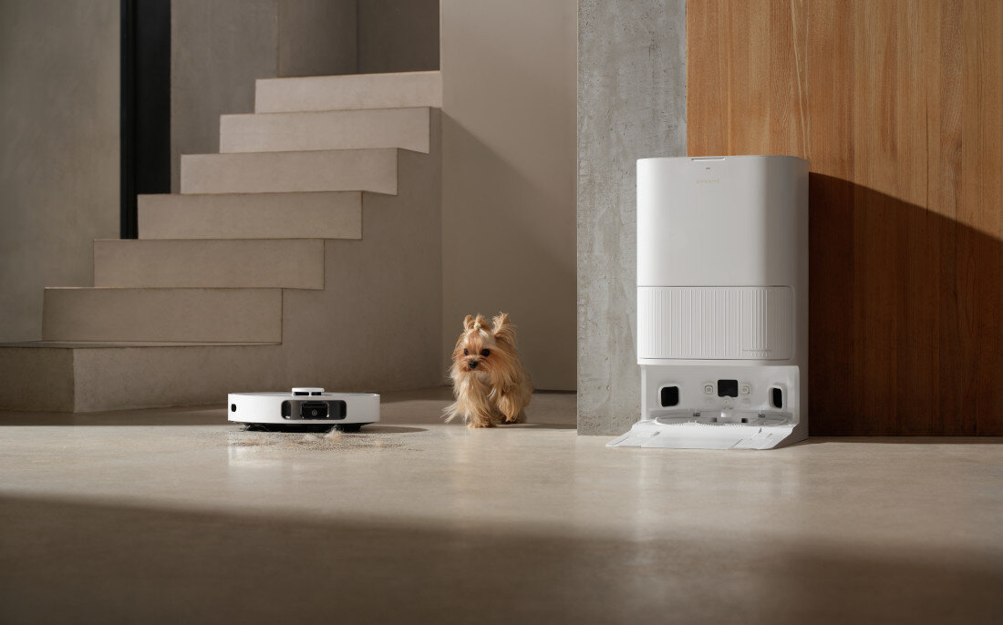 Robot sprzątający DREAME L40 Ultra CE Precyzyjne sprzątanie woda pojemność czas pracy wygoda komfort nie wymaga ingerencji.