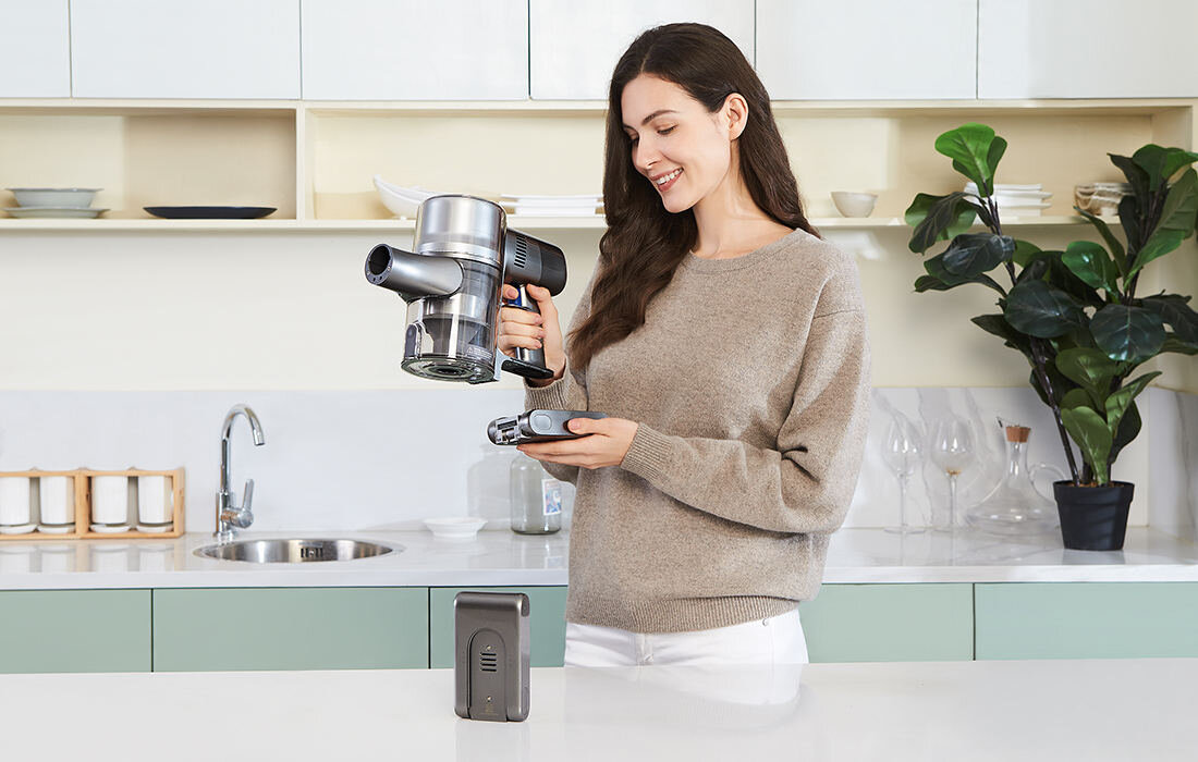 Odkurzacz DREAME T20 Pro ladowanie 3 tryby pracy czas pracy