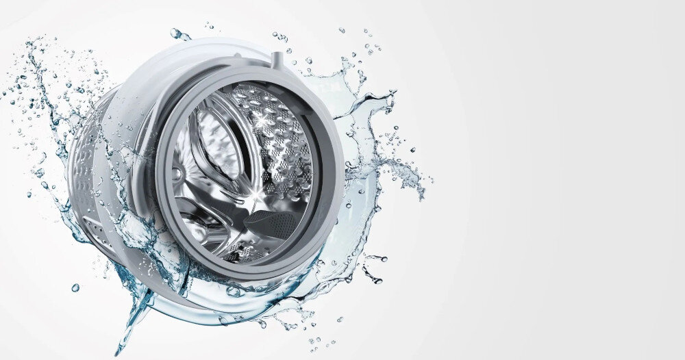 PRALKA HISENSE WFQA8014EVJM czyszczenie bębna higiena