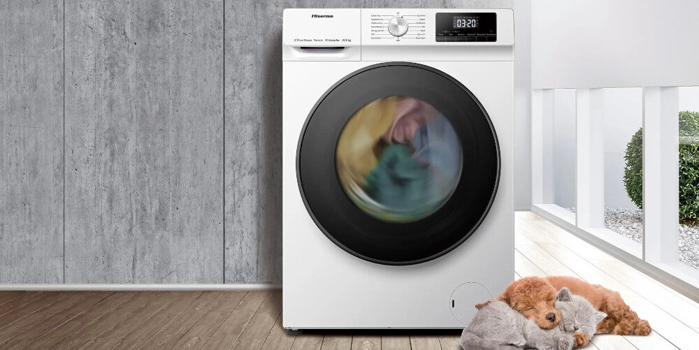 Pralka HISENSE WFQA8014EVJM silnik cicha praca