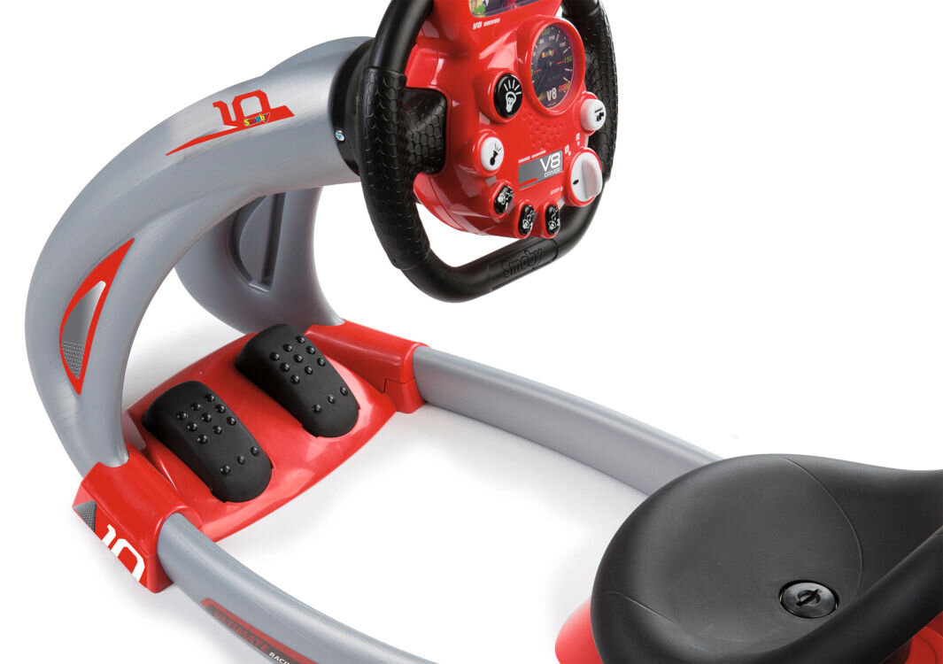 Zabawka symulator jazdy SMOBY V8 7600370206 wygodne siedzisko 3 wygodne pozycje