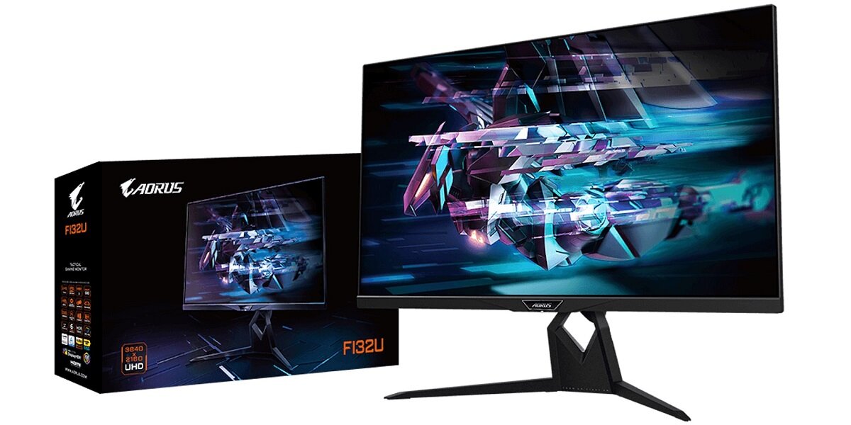 Monitor GIGABYTE Aorus FI32U Wyposażenie zestawu