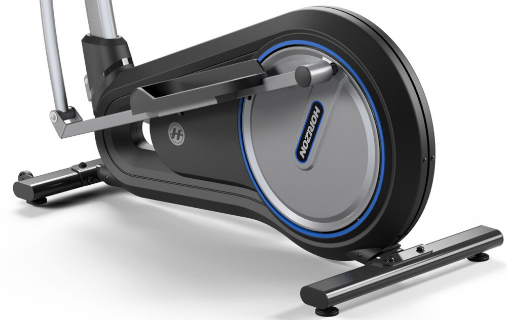 Orbitrek eliptyczny HORIZON FITNESS Elliptical SYROS 3.0 trening bardzo dynamiczny świetna jakość wykonania nowoczesny wygląd koło zamachowe waga 7 kg