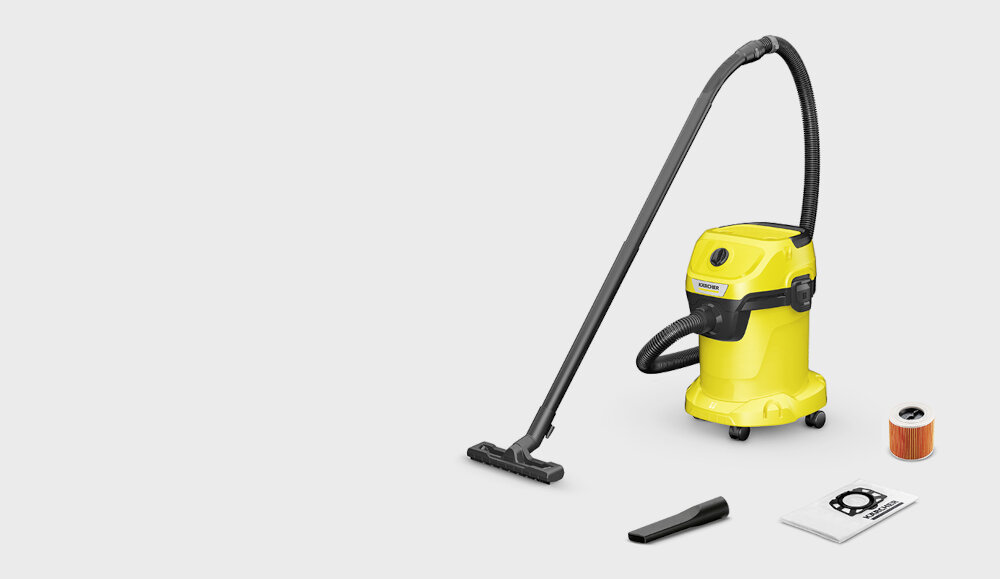 Odkurzacz KARCHER WD 3 V-17/4/20 1.628-130.0 zdjęcie lifestyle Zawartość zestawu zestaw akcesoria wyposażenie