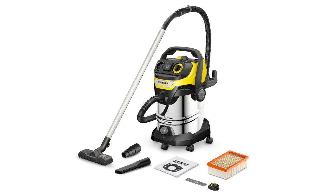 Odkurzacz KARCHER WD 7 Control P S 30/6/35/T 1.628-386.0 zestaw akcesoria komplet wyposazenie Zawartość zestawu