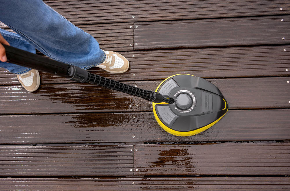 Myjka ciśnieniowa KARCHER K7 Comfort Premium Car & Home 1.317-507.0 Mobilność i praktyczność Uchwyt teleskopowy i miękkie koła Możliwość zasysania wody zewnętrznej