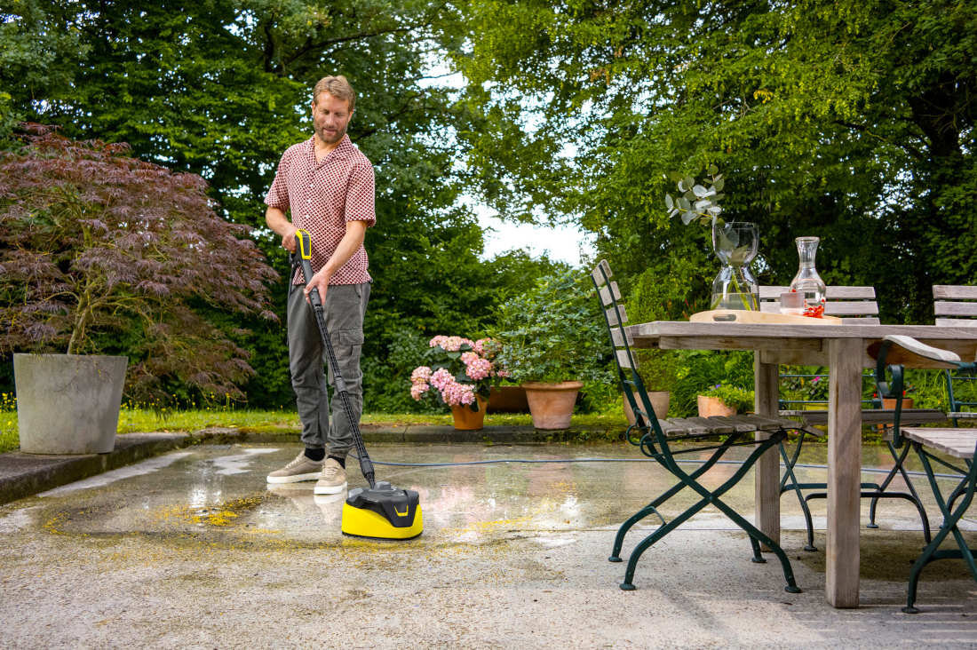 Myjka ciśnieniowa KARCHER K7 Comfort Premium Connect Home 1.317-543.0 Mobilność i łatwy transport Teleskopowy uchwyt z zatrzaskiem miękkie ogumione kółka i ergonomiczne uchwyty