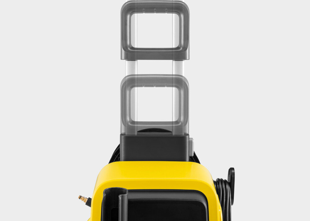 Myjka ciśnieniowa KARCHER K5 Comfort Premium 1.324-800.0 Mobilność i łatwa obsługa Teleskopowy uchwyt, miękkie koła możliwość zasysania wody zewnętrznej Maksymalna temperatura wody 40°C 