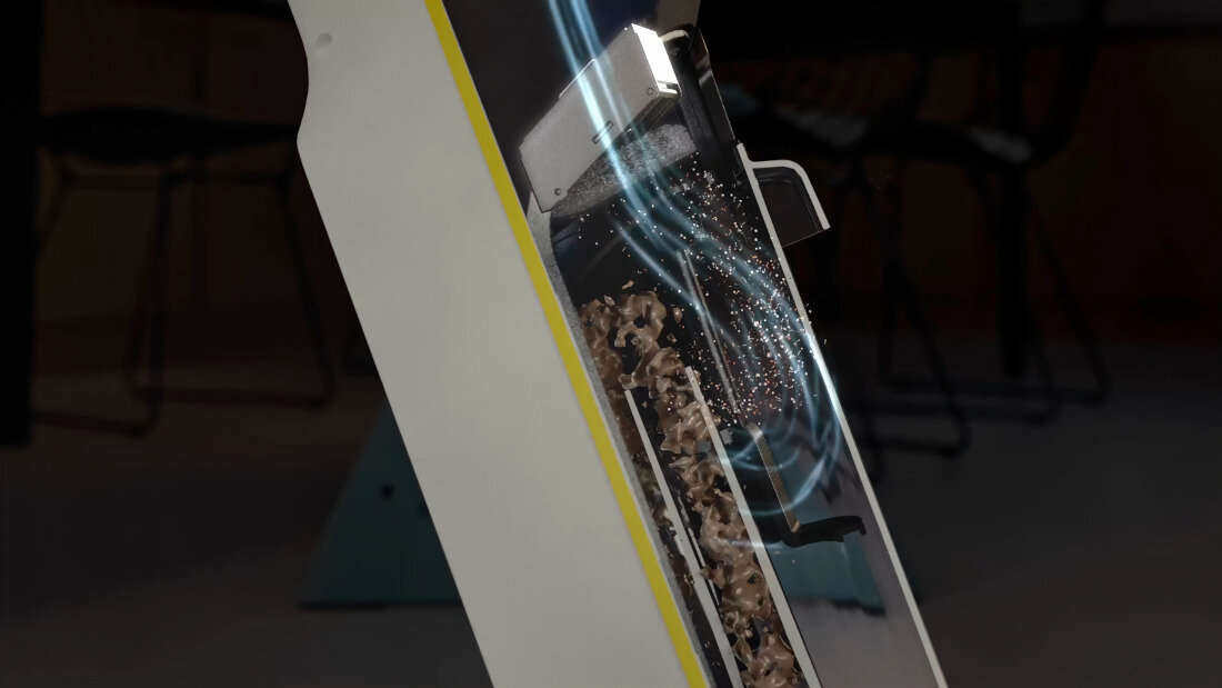 Mop elektryczny KARCHER FCV 4 Pet & Home Dry 1.056-137.0 Moc dopasowana do potrzeb Bezszczotkowy silnik BLDC pewność skutecznego działania zbliżenie na zasysanie