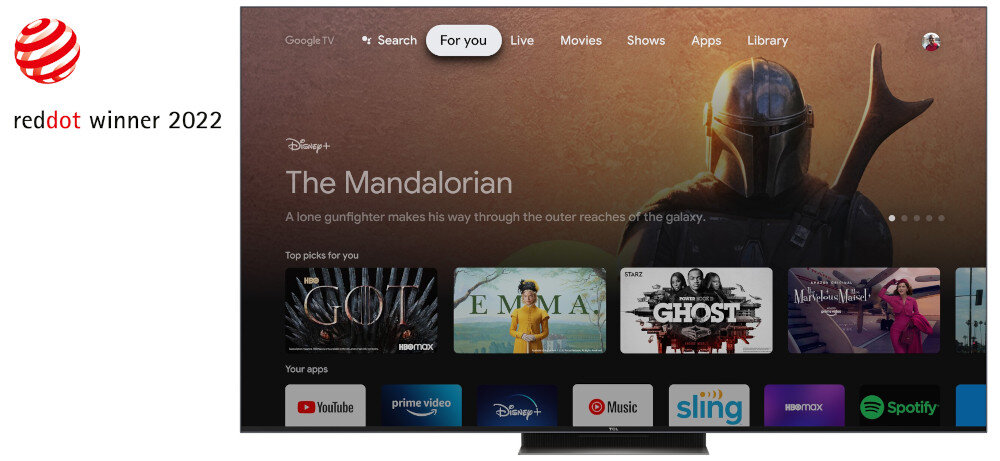 Telewizor TCL C835  - nagroda