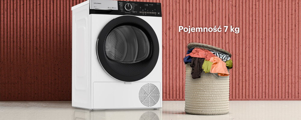 Suszarka GRUNDIG GT76724WBPB aplikacja homewiz