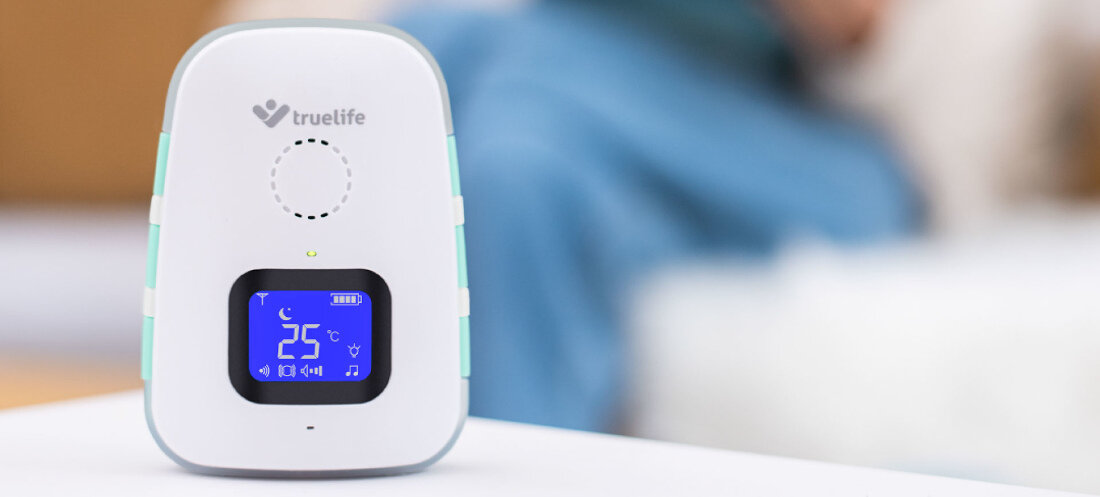 Niania elektroniczna TRUELIFE NannyTone VM3 bezpieczenstwo Cyfrowa transmisja sygnalu