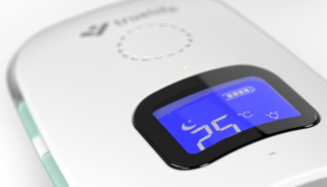 Niania elektroniczna TRUELIFE NannyTone VM3 Monitorowanie temperatury