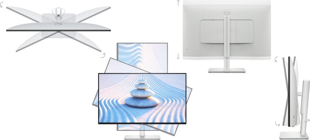 Monitor DELL S2425HS 23.8 1920x1080px IPS 100Hz pozycja regulacja ergonomia