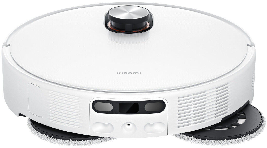 Robot sprzątający XIAOMI Vacuum 5 EU Biały Precyzyjne czyszczenie krawędzi Wysuwany mop i podwójne szczotki boczne równomiernie czyste