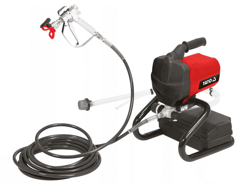 Agregat malarski YATO YT-82560 dla profesjonalnych malarzy i amatorow moc wydajnosc oszczednosc farby precyzyjna regulacja