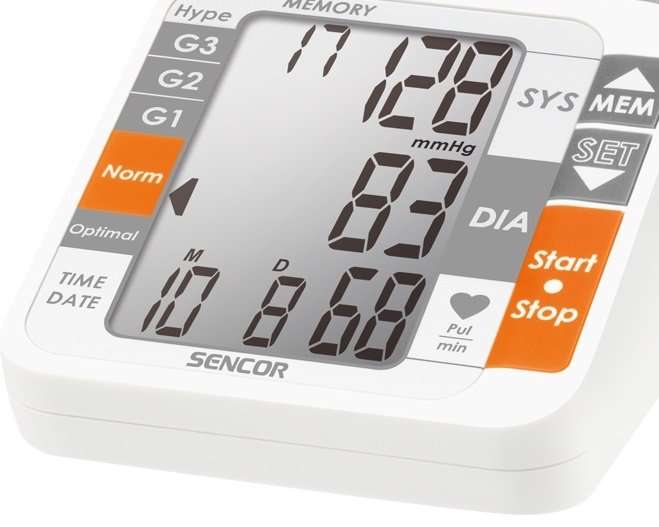 CiśnieniomierzSENCORSBP690funkcje