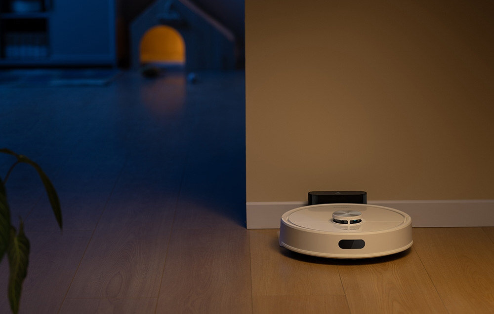 Robot sprzątający ROBOROCK Q7 TF Biały Moc i precyzja w sprzątaniu moc ssania skuteczne mopowanie nawigacja LDS pojemnik na kurz pojemność