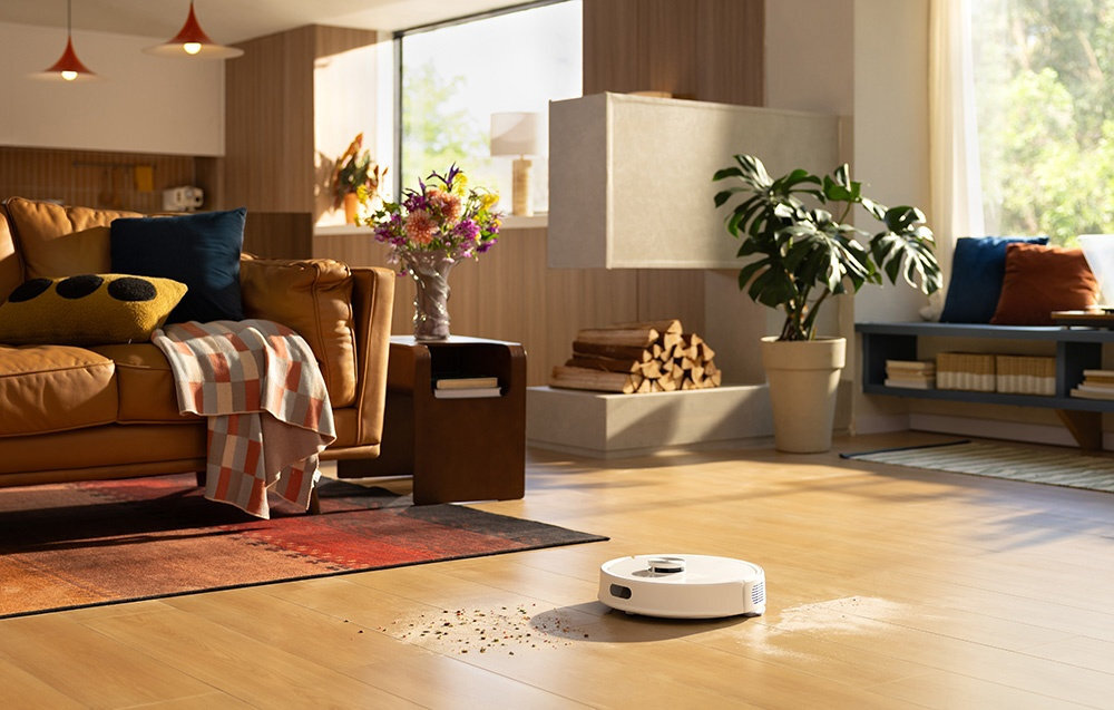 Robot sprzątający ROBOROCK Q7 TF Biały Siła ssania potężny silnik  kurz, piasek, sierść i okruchy na twardych podłogach, jak i miękkich dywanach